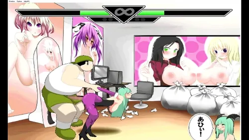 Otaku baise succube Morrigan aux gros seins