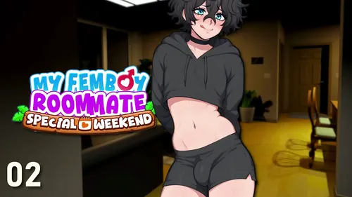 Femboy français baisé par son coloc - Episode 2